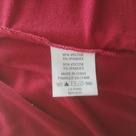 Belldini Burgundy Open Cardigan S - Picture 7 of 7